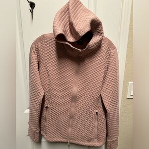 New Balance quilted Heatloft hoodie jacket